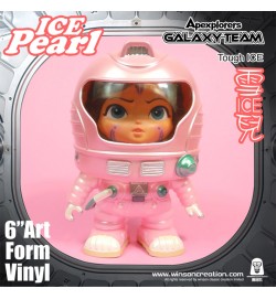 猿人極地銀河探險隊-ICE16cm 搪膠 (珍珠粉紅)